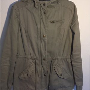 Olive green navy jacket